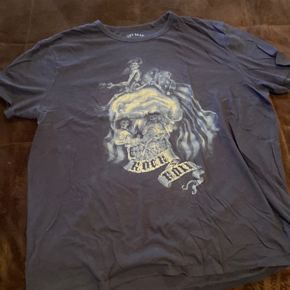 Lucky brand xxl “rock and roll” t-shirt